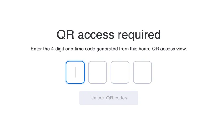 Unlock page