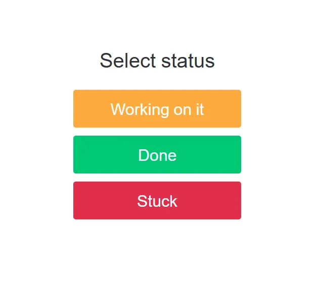 Ask for number screen