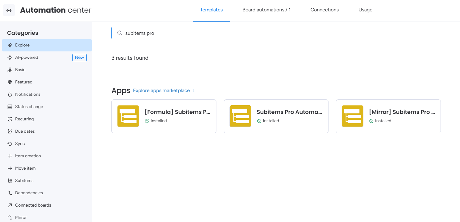 automations groups