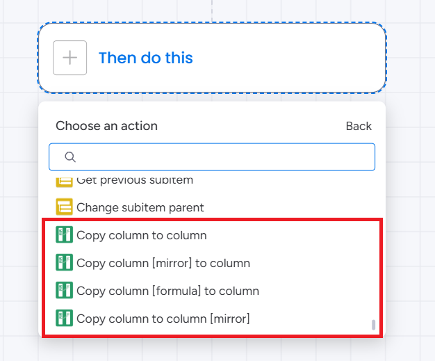 workflow block